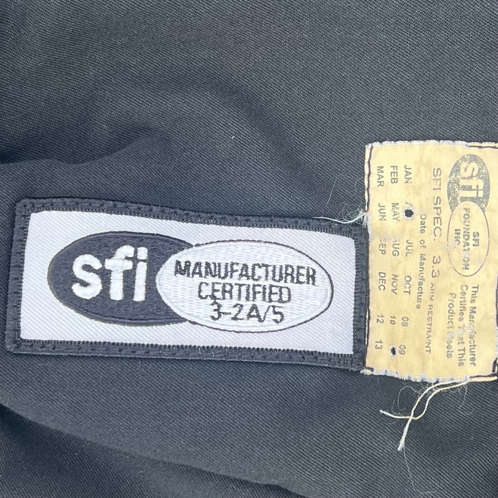 Impact Racing Suit SFI 3-2A/5 Black One Piece Driving Fire Suit Mens 3X 52 - Picture 4 of 16